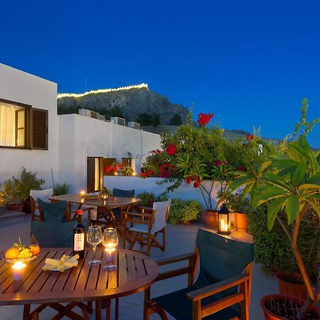 Erato Apartments Lindos  Ngoại thất bức ảnh