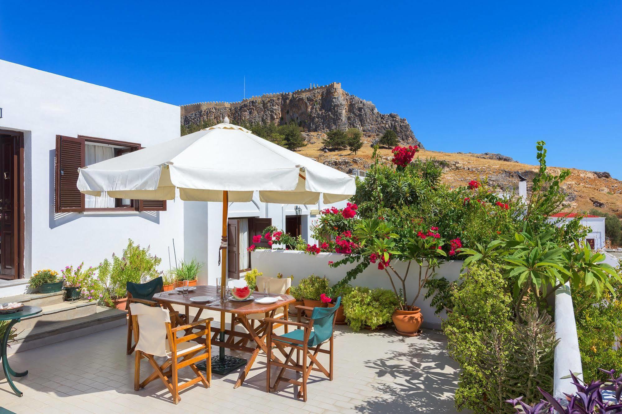 Erato Apartments Lindos  Ngoại thất bức ảnh
